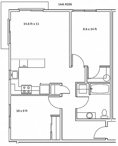 Floor plan York