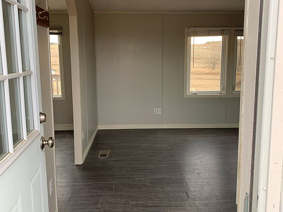 Front entry into living room