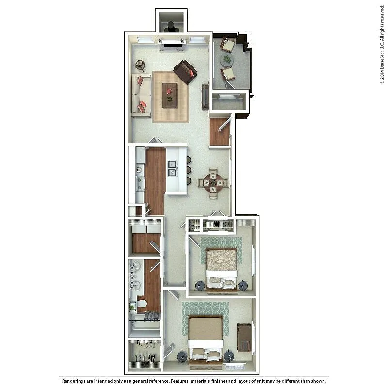 Floor plan The Mendocino