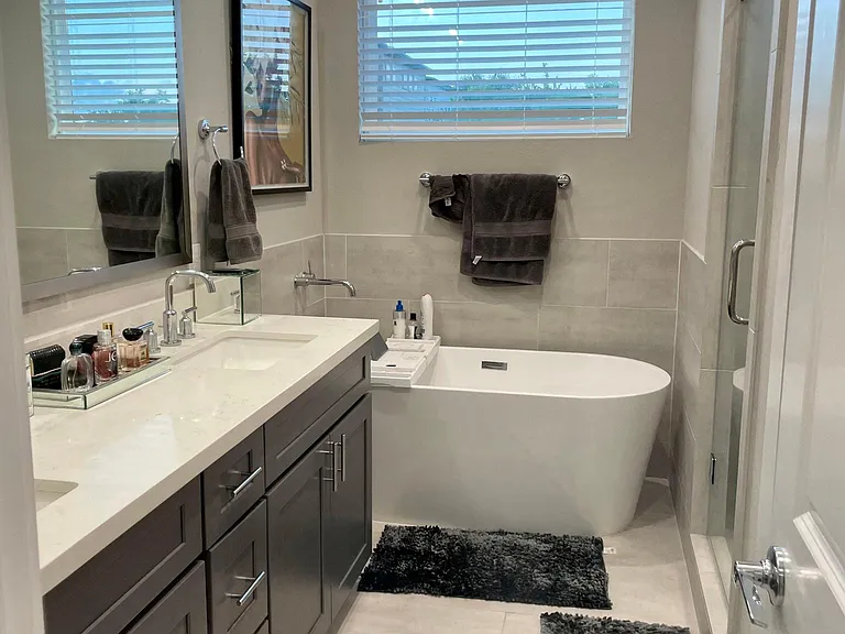 The bathtub speaks for itself