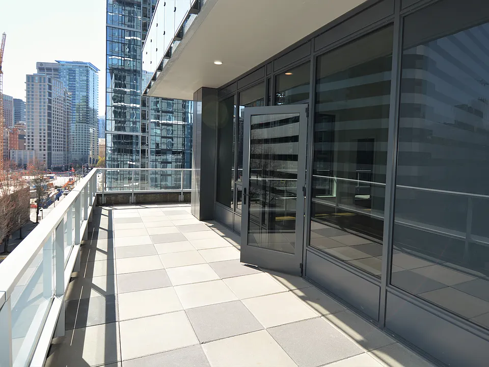 Private Deck Area #1 (Facing Southeast) for exclusive use of Unit #700 Only, Door shown in image is from the unit #700's Living Room.