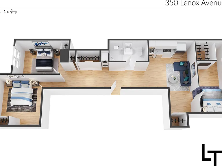 350 Lenox Ave #5S — Photo 5