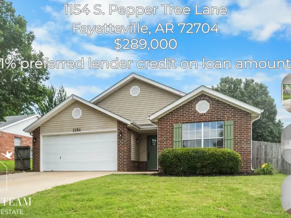 1154 S Pepper Tree Ln, Fayetteville, AR 72704