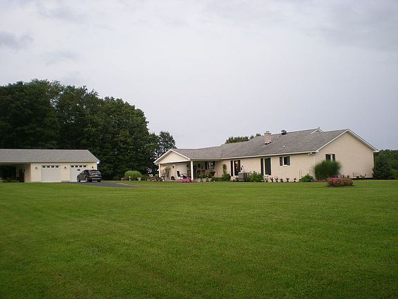 The house and new garage