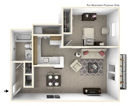 Floor plan Allium