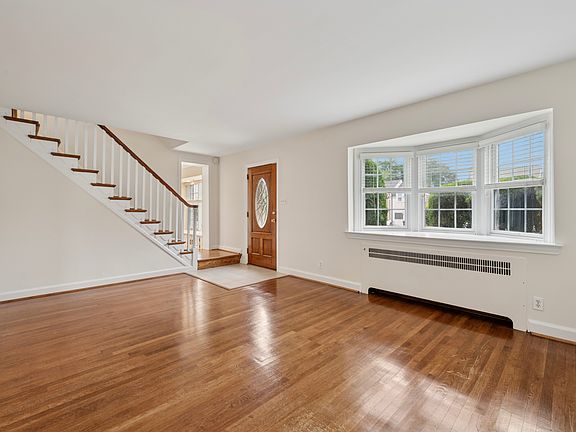Living Room with Bay Window
