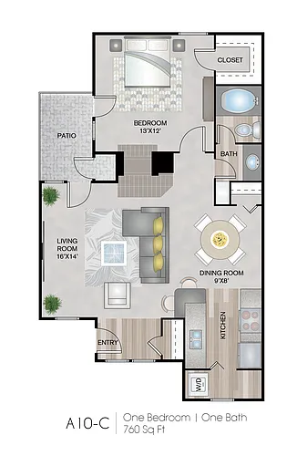 Floor plan A10-C