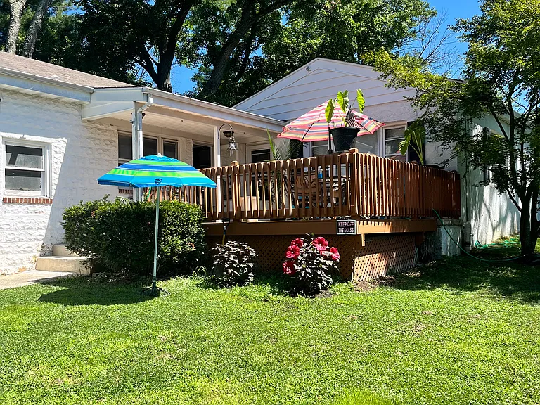 Apartments and deck