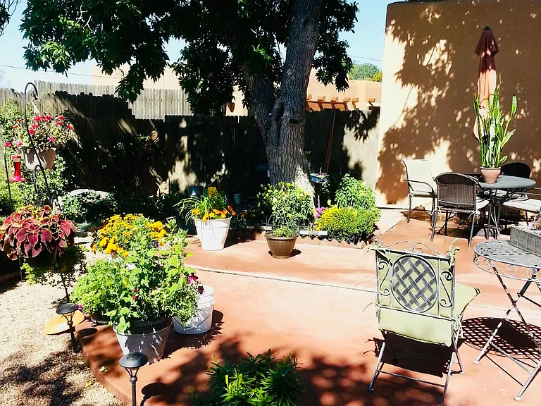Enclosed back patio ready to be enjoyed