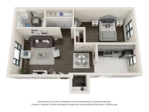 Floor plan Whitaker