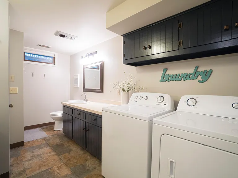 Full size washer and dryer