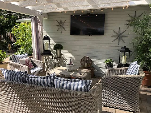 Patio Entertainment Area