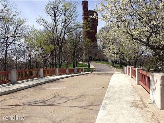 where St James becomes Cliff Drive past water tower