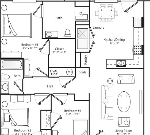 Villas at Lakewood Apartment Homes — Photo 14