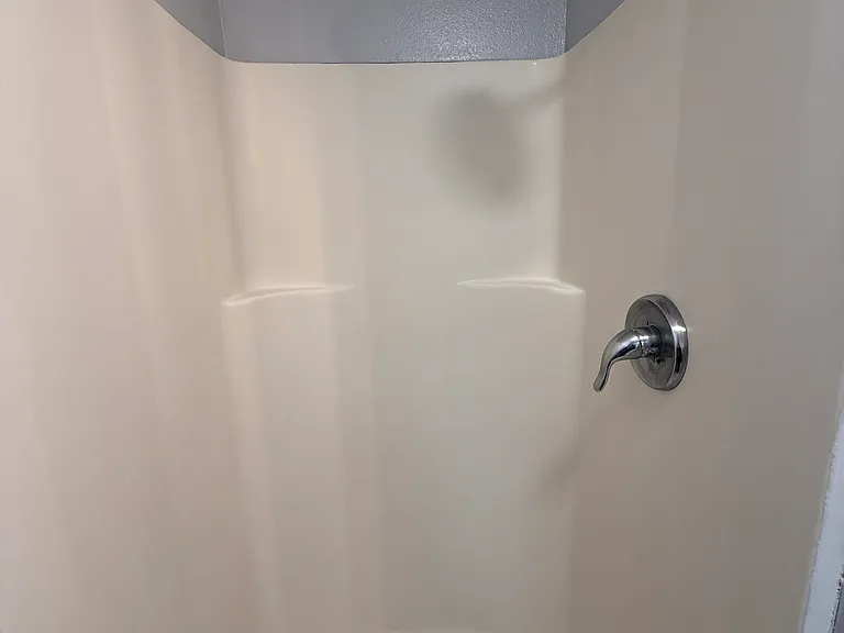 New shower hardware