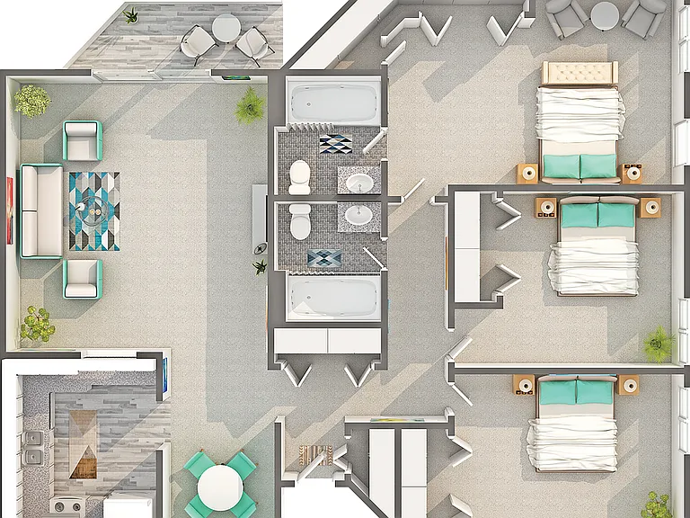 Westdale | 3-Bedroom Floorplan Westdale | 3-Bedroom Floorplan