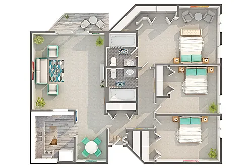 Floor plan Westdale