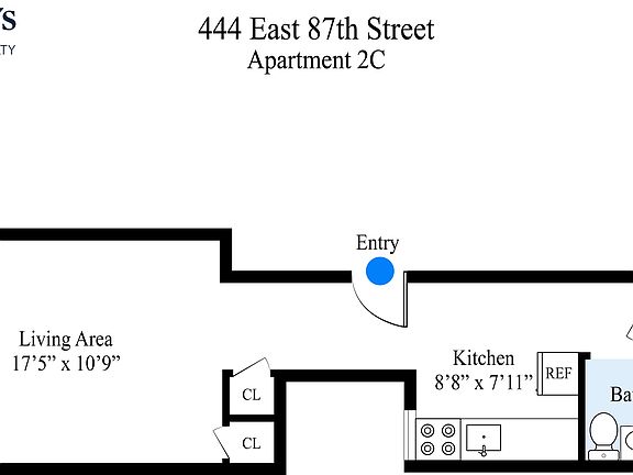 2nd image of 444 E 87th St APT 2C