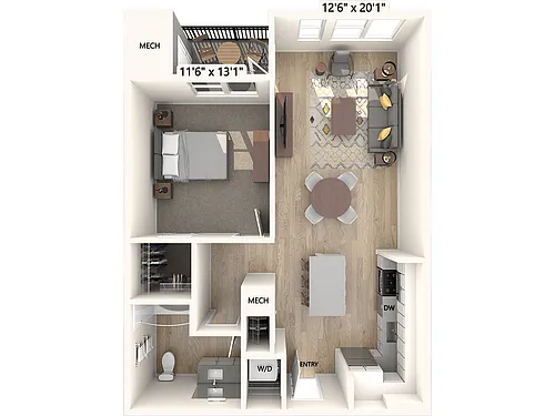 Floor plan AM19-80-106