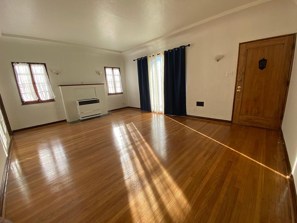 Living room looking at front door.