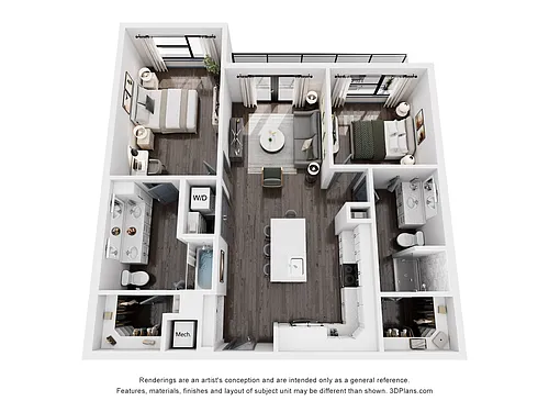 Floor plan B1a