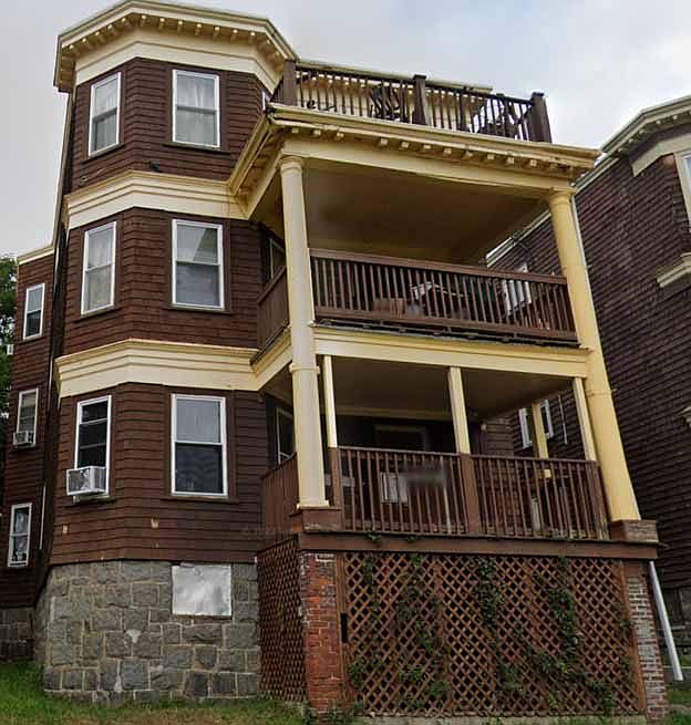 3 Decker located in the Meeting House Hill area of Dorchester.
