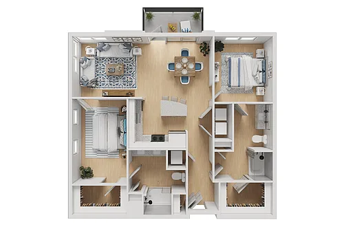 Floor plan B4