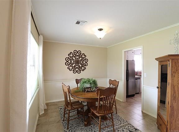 Dining Room from Entry Hall