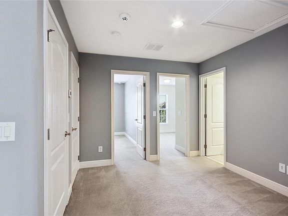 3 Bed rooms on the second floor with a common area