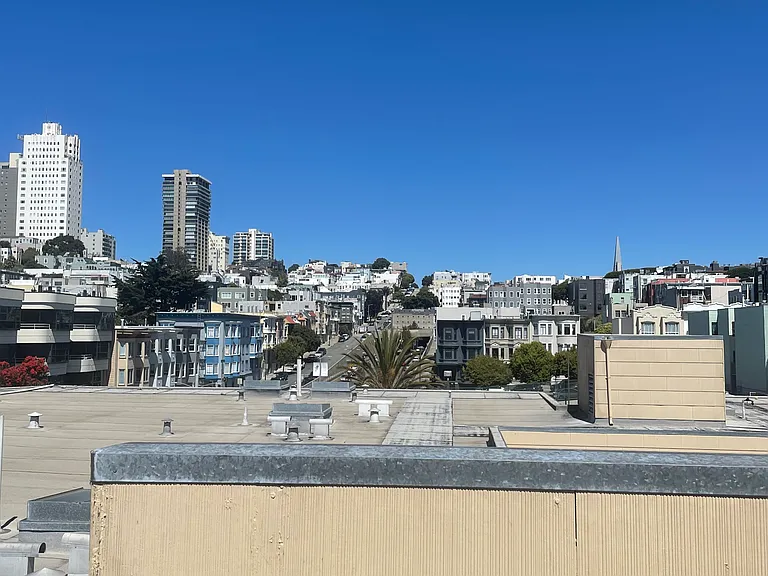 Roof deck view