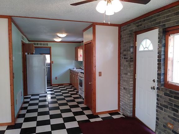 Entrance and kitchen