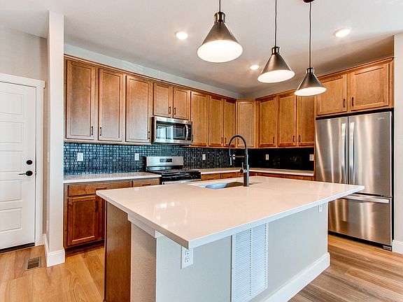 Ample storage in soft close cabinets