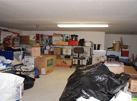 Huge storage room off of garage