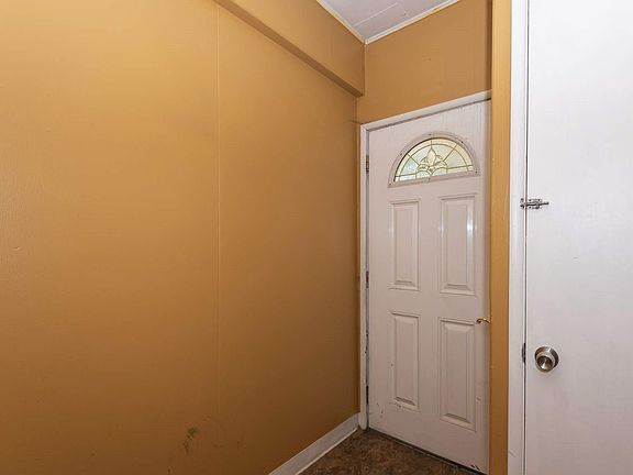 Entry way with storage closet