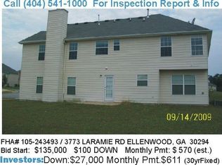 3773 Laramie Rd, Ellenwood, GA 30294