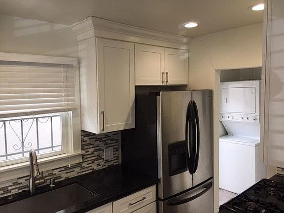Kitchen and laundry room