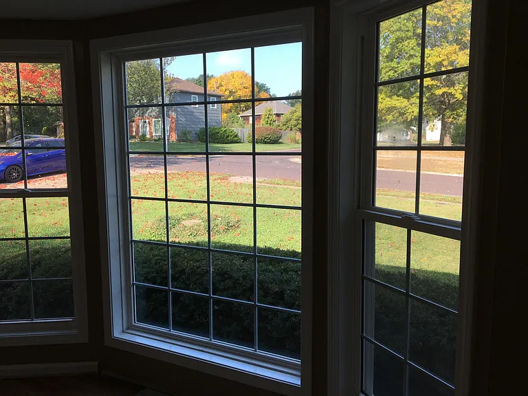 New bay window in Living Room