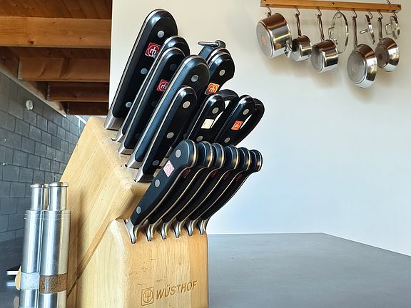 Premium knives and utensils