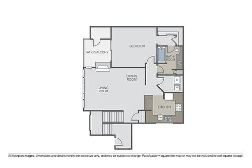 Floor plan Plan 1A