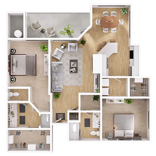 Floor plan Sunflower