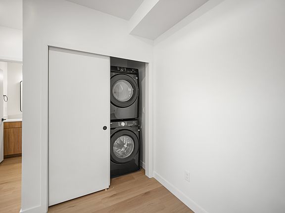 In-unit washer and dryer