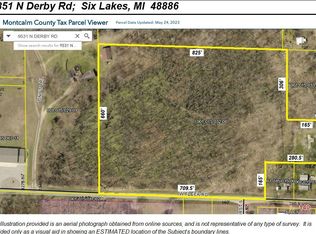 9531 N Derby Rd, Six Lakes, MI 48886