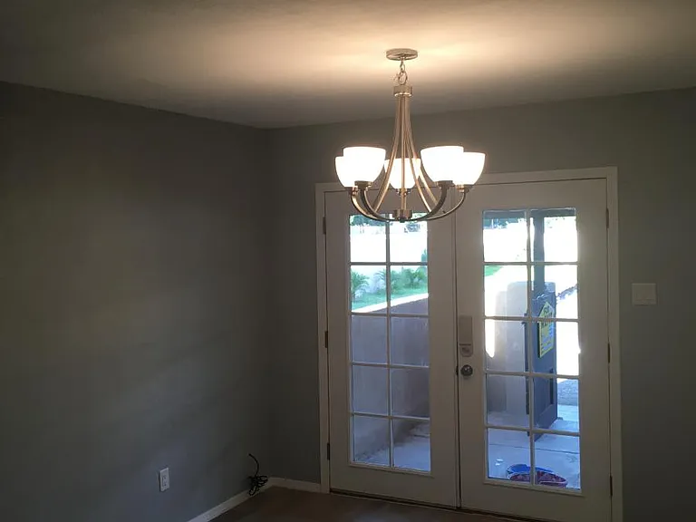 french doors to patio
