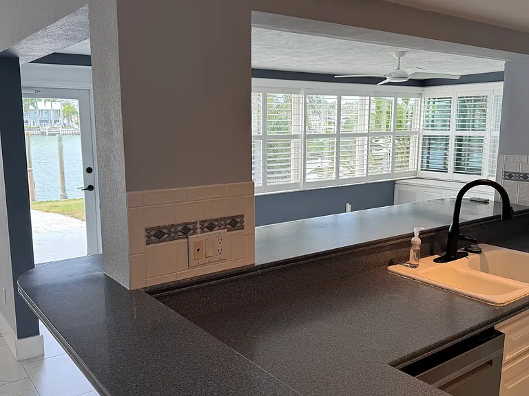 Kitchen looking toward family room