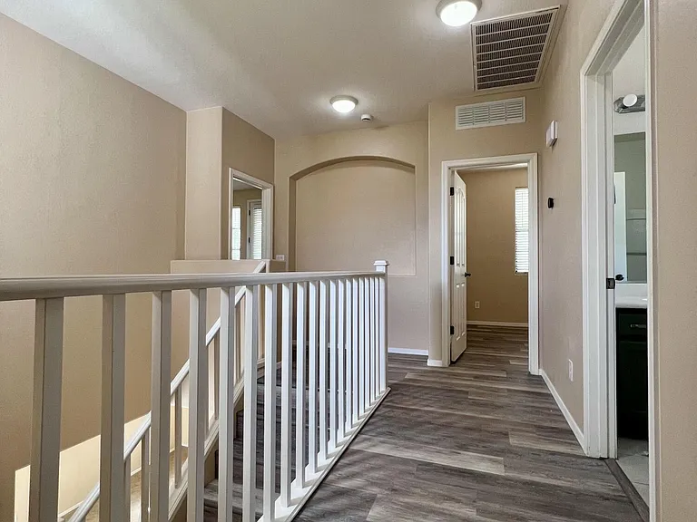 upstairs hallway