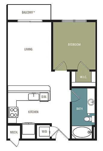 Floor plan A1
