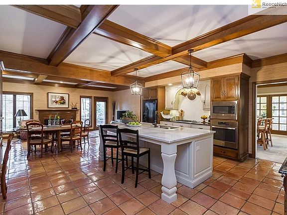 Everyone loves to gather in the kitchen, and there is plenty of space!