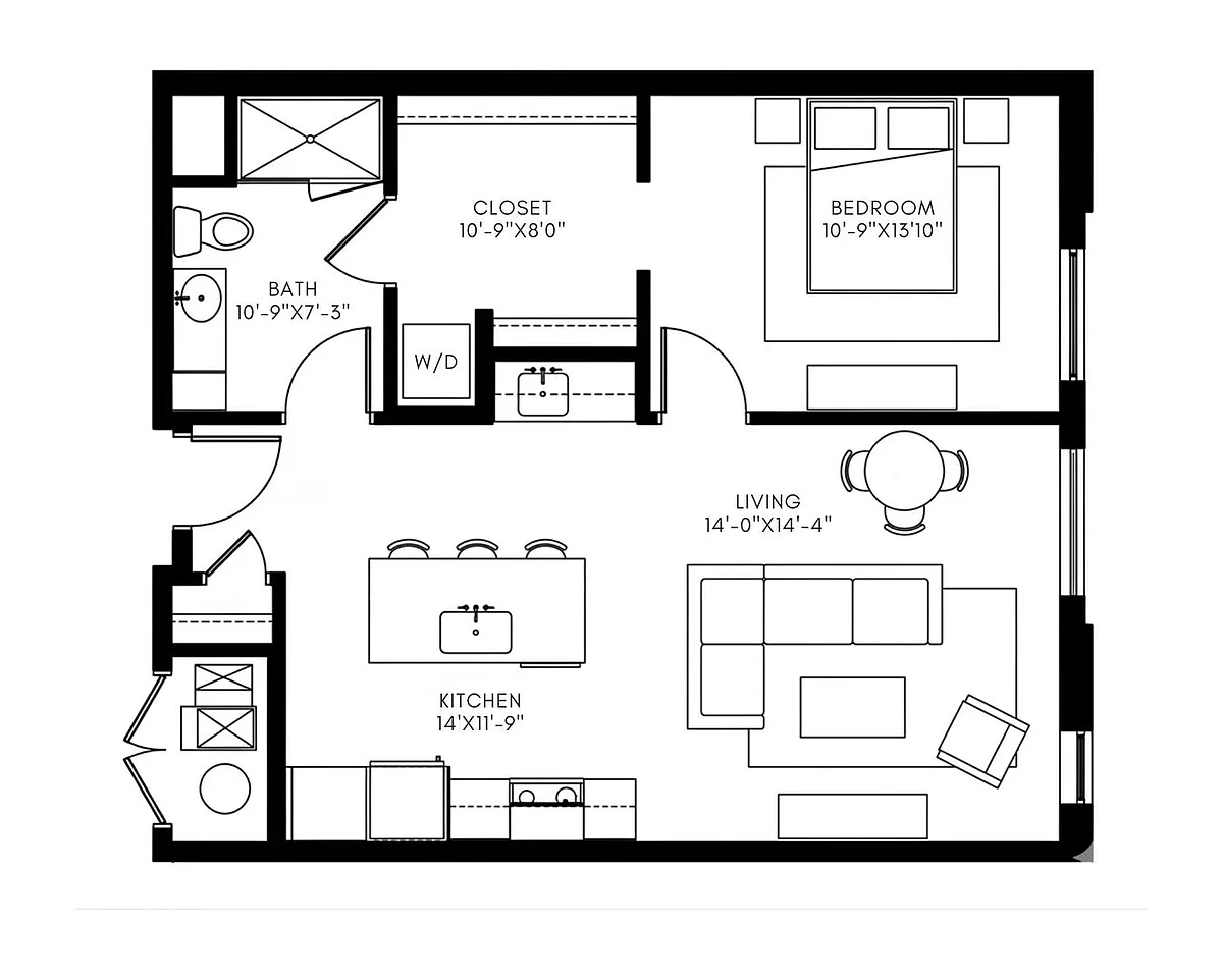 Floor plan Power House 1A