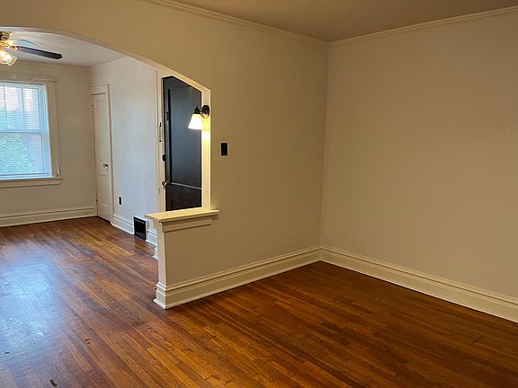 Hardwood floors in Living Room, Dining room and Kitchen.