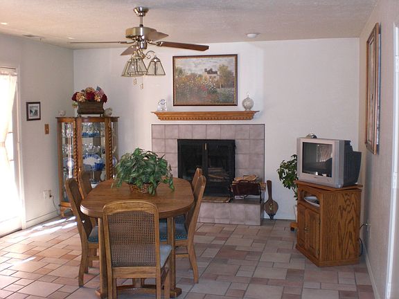 Dining with Fireplace
